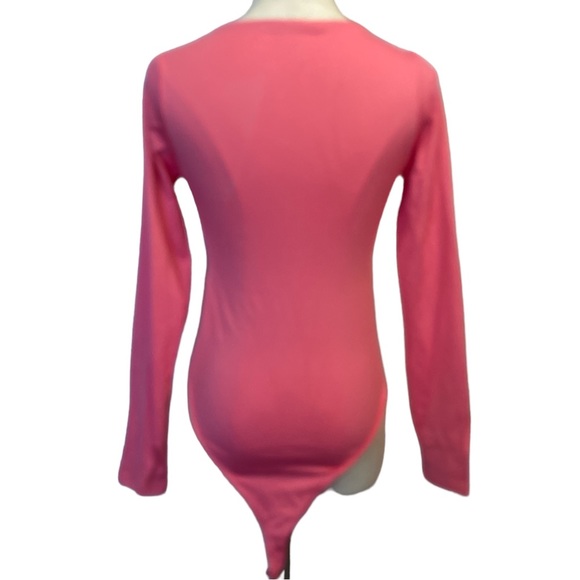 Zara Pink Bodysuit. Size Large - Picture 2 of 4